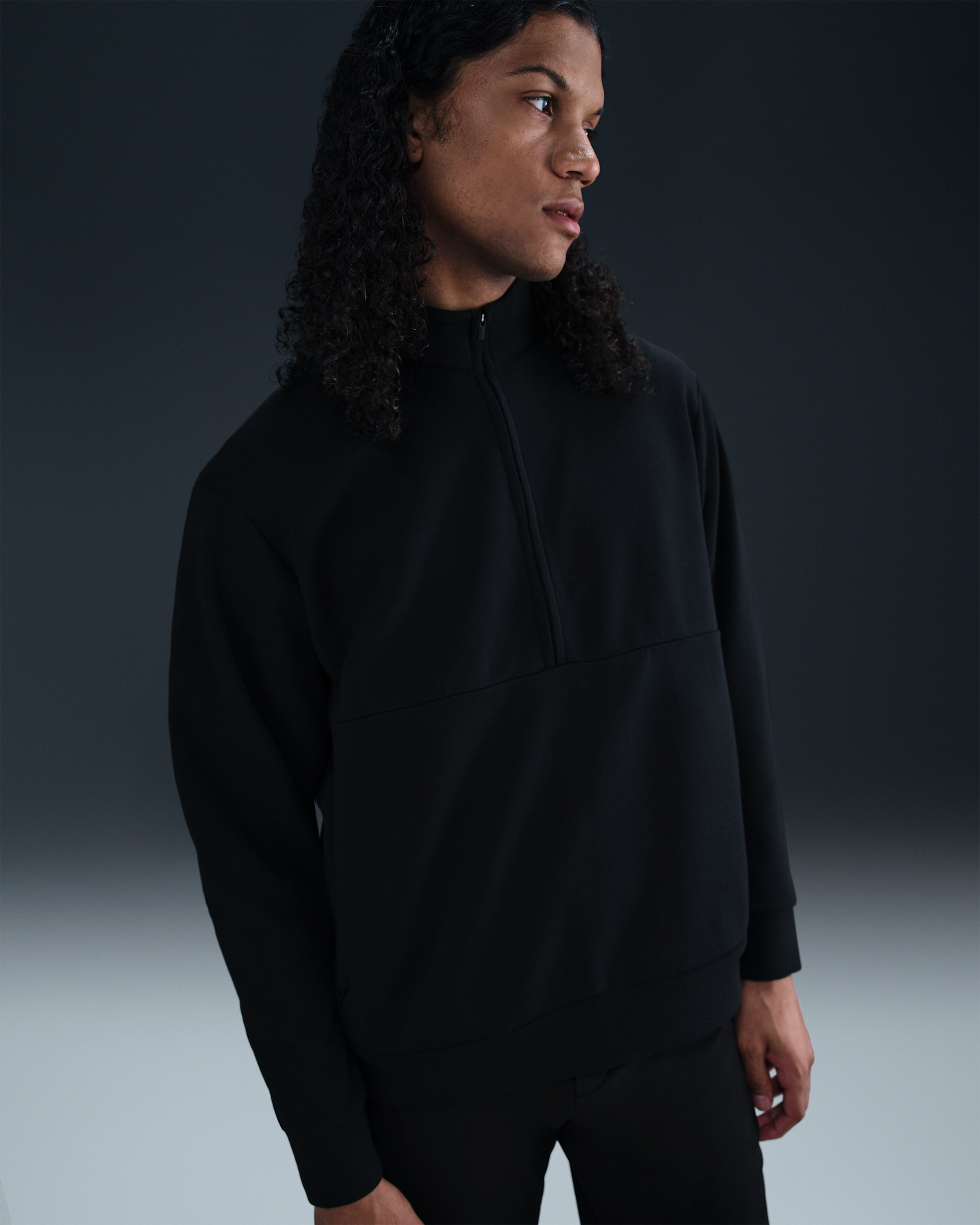 Nike 24.7 ImpossiblySoft Men's Dri-FIT 1/2-Zip Top. Nike ID